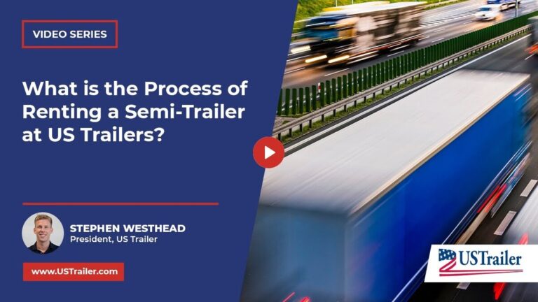 process of renting a semi-trailer