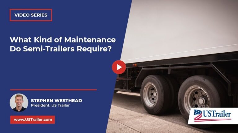 maintenance do semi-trailers