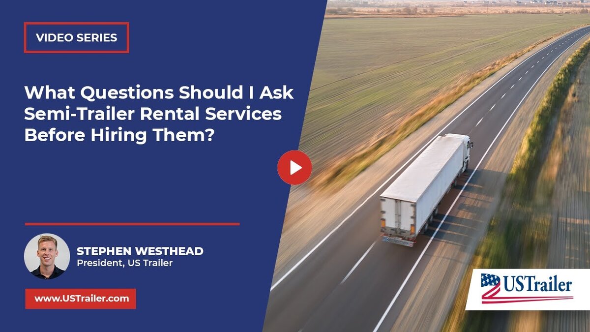 semi-trailer rental services